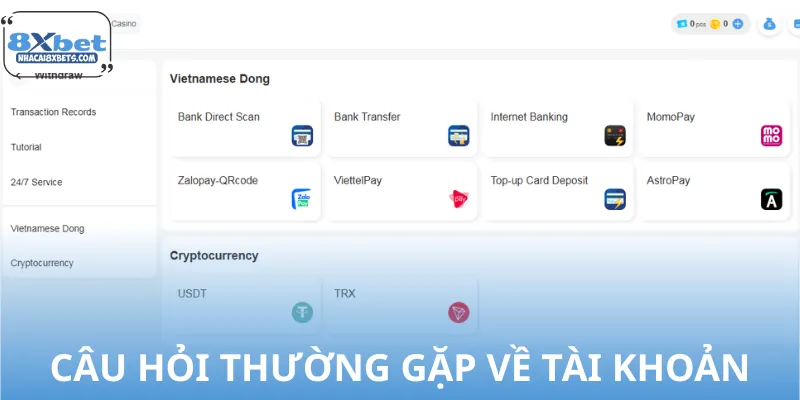 Câu hỏi thường gặp về tài khoản chính chủ